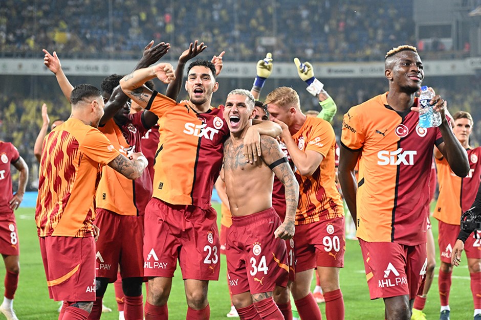 Süper Lig'de 6. hafta sonunda lider Galatasaray