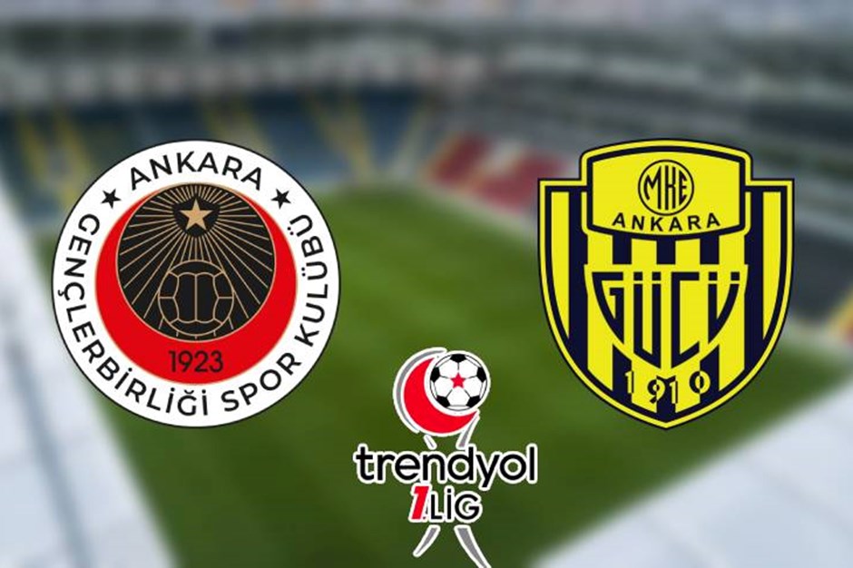 Ankara derbisi: Gençlerbirliği - Ankaragücü maçı ne zaman, saat kaçta ve hangi kanalda? (Trendyol 1. Lig)