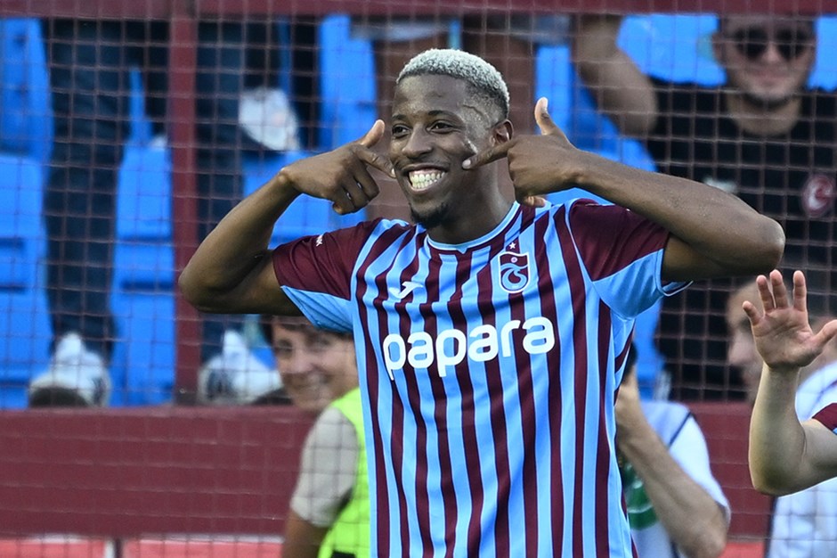 Trabzonspor'un gol yükü Simon Banza'da