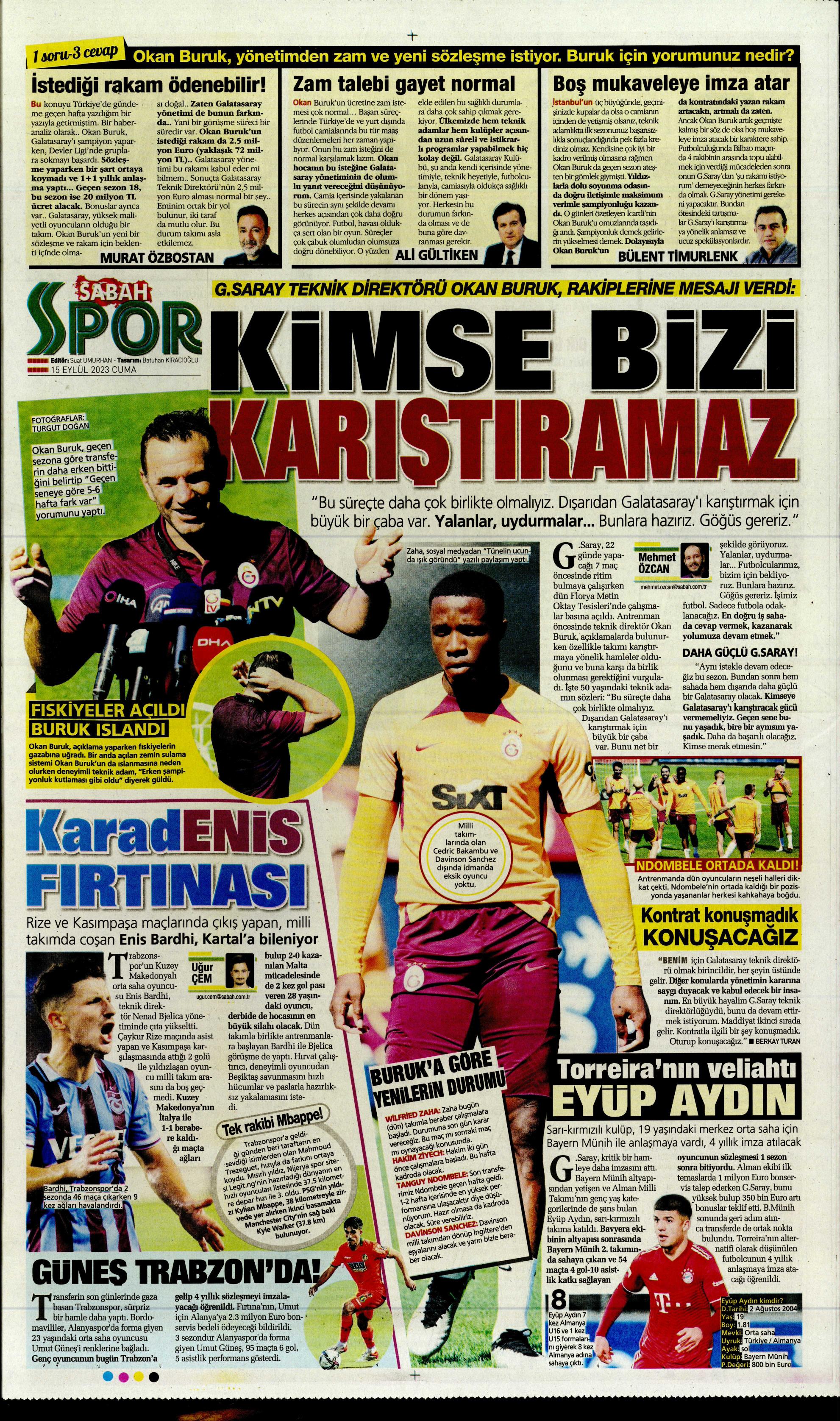 "Kartal'da Xeka seferberliği" | Sporun Manşetleri  - 30. Foto