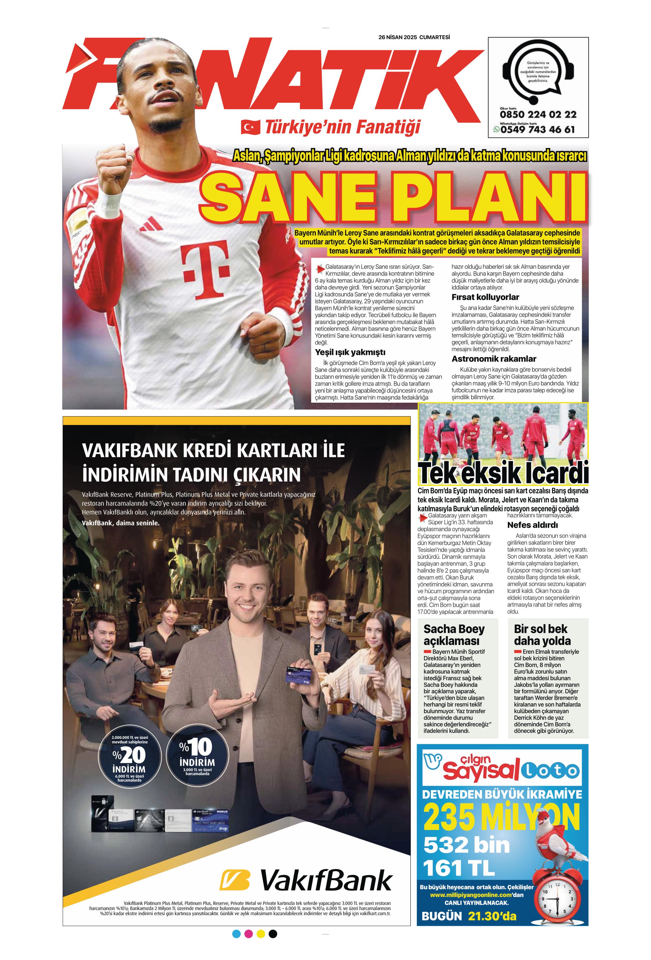 "Vlahovic'le ilk temas" | Sporun manşetleri  - 9. Foto