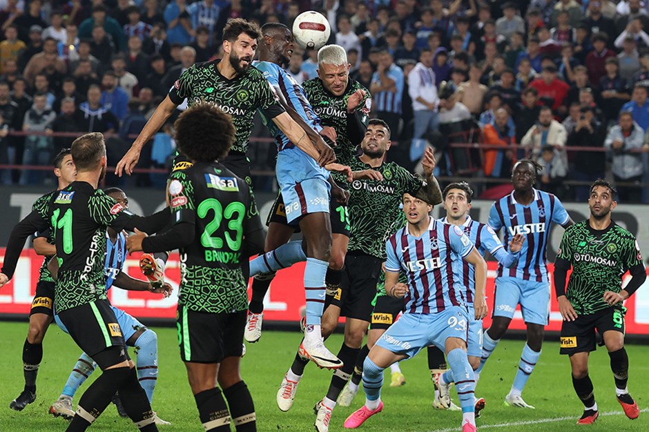 Konyaspor - Trabzonspor rekabetinde 46. randevu
