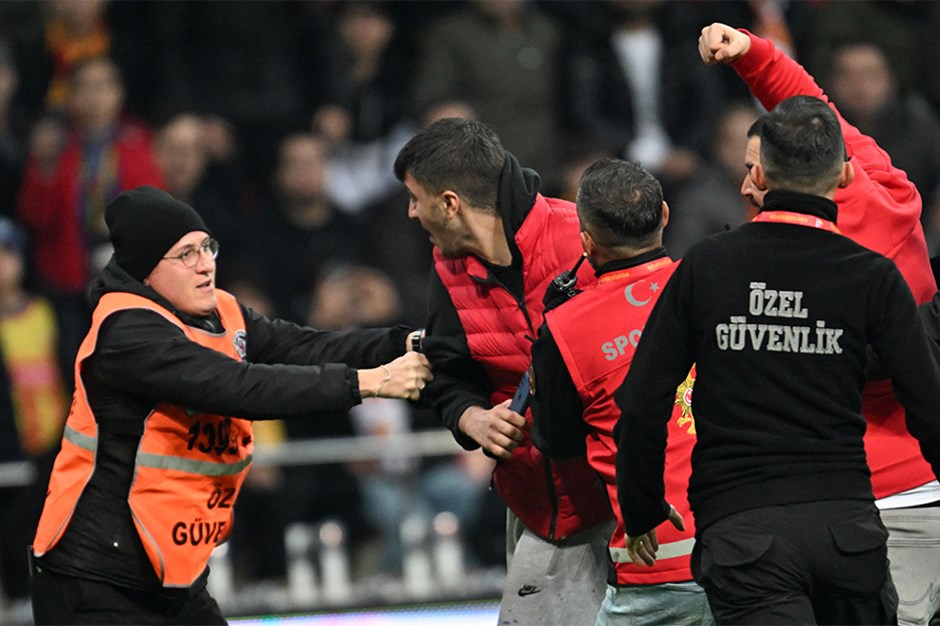 Kayserispor-Galatasaray maçı faturası: 10 taraftara gözaltı