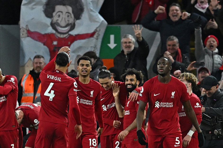 Liverpool'dan ManU'ya gol yağmuru: Salah'tan lig rekoru