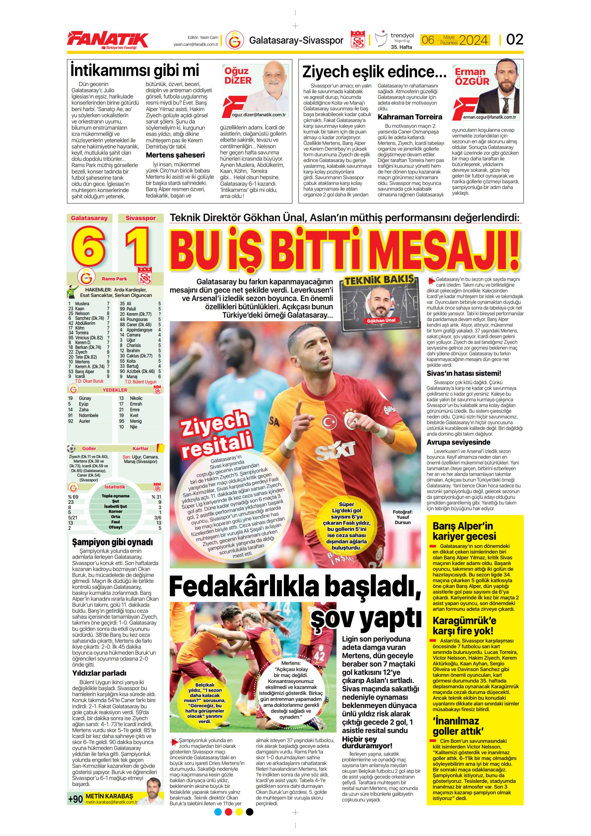 "İlk tercih Rafa Silva" | Sporun Manşetleri  - 1. Foto