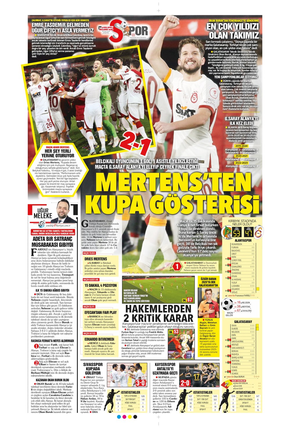 Sporun Manşetleri (18 Ocak 2023) - 18. Foto