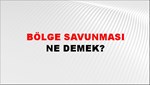 Bölge Savunması 