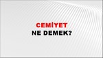 Cemiyet 