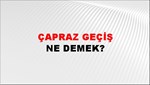 Çapraz Geçiş 