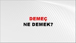 Demeç 