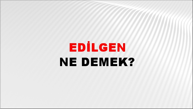 Edilgen 