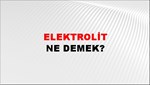 Elektrolit 