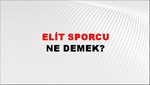 Elit Sporcu 