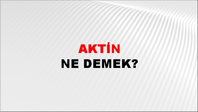 Aktin 