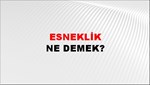 Esneklik 