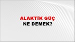 Alaktik Güç 