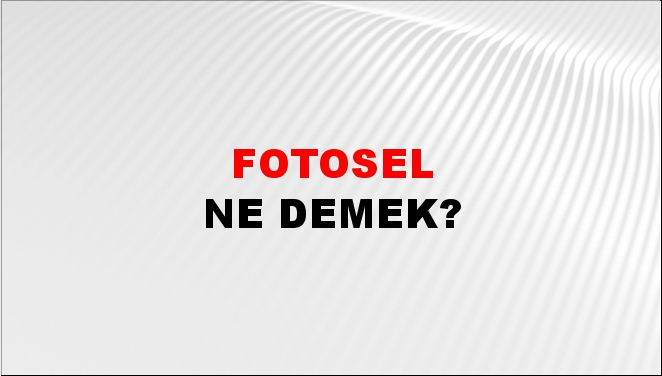 Fotosel 