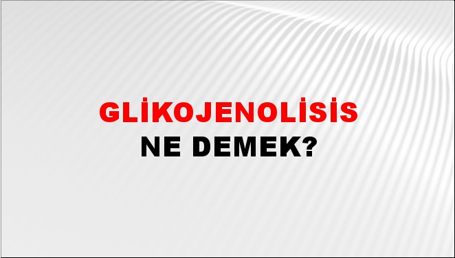 Glikojenolisis 