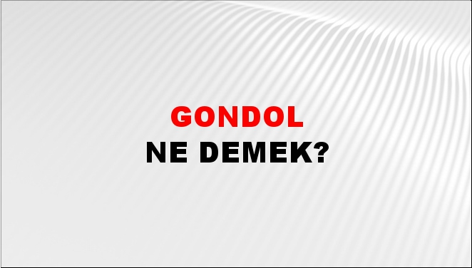 Gondol 