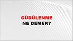 Güdülenme 