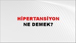 Hipertansiyon 