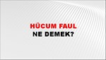 Hücum Faul 