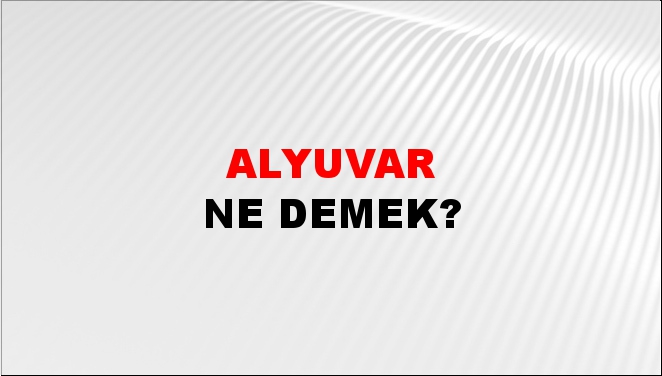 Alyuvar 