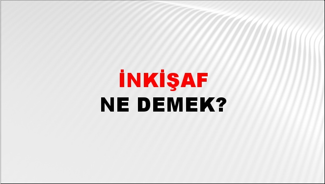 İnkişaf 