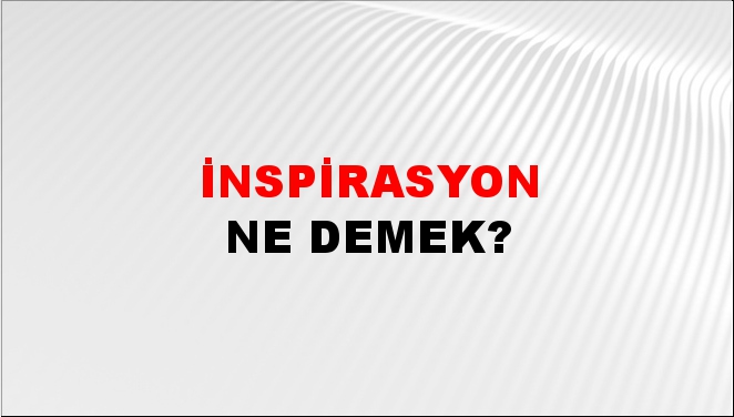 İnspirasyon 