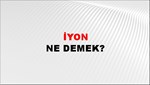 İyon 