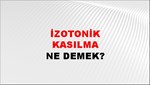 İzotonik Kasılma 