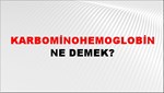 Karbominohemoglobin 