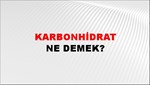 Karbonhidrat 