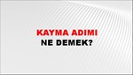 Kayma Adımı 