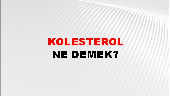 Kolesterol 