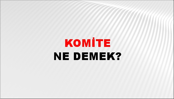 Komite 