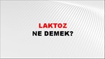 Laktoz 