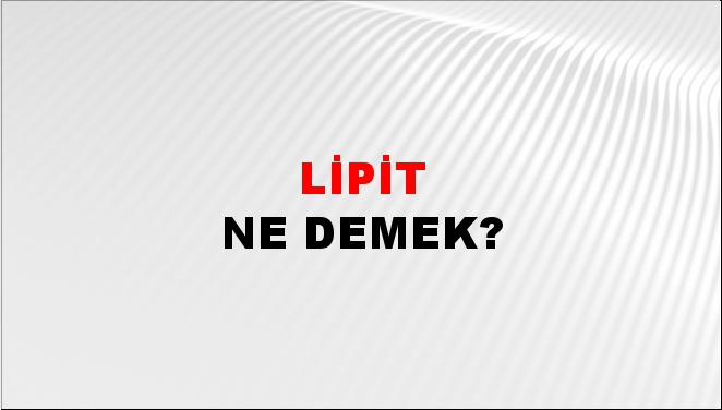 Lipit 