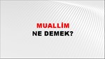 Muallim 