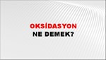 Oksidasyon 