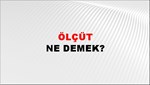 Ölçüt 