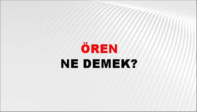 Ören 