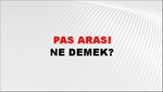 Pas Arası 