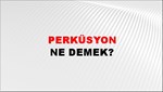 Perküsyon 