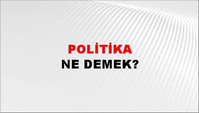 Politika 