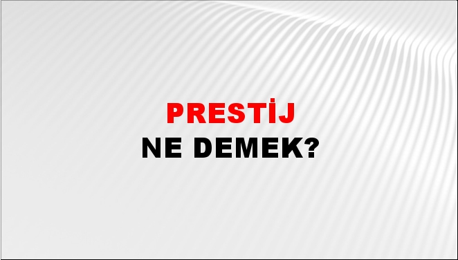 Prestij 