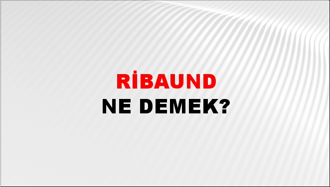 Ribaund 