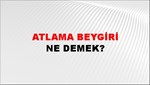 Atlama Beygiri 