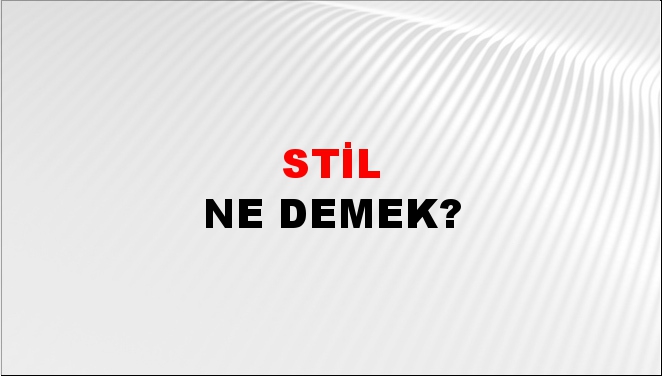 Stil 