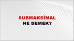 Submaksimal 